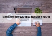 云南区块链是什么公司[云南区块链有限公司]